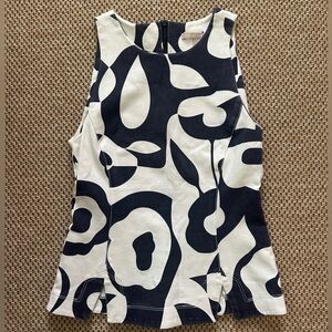 Banana Republic Floral Sleeveless Top
